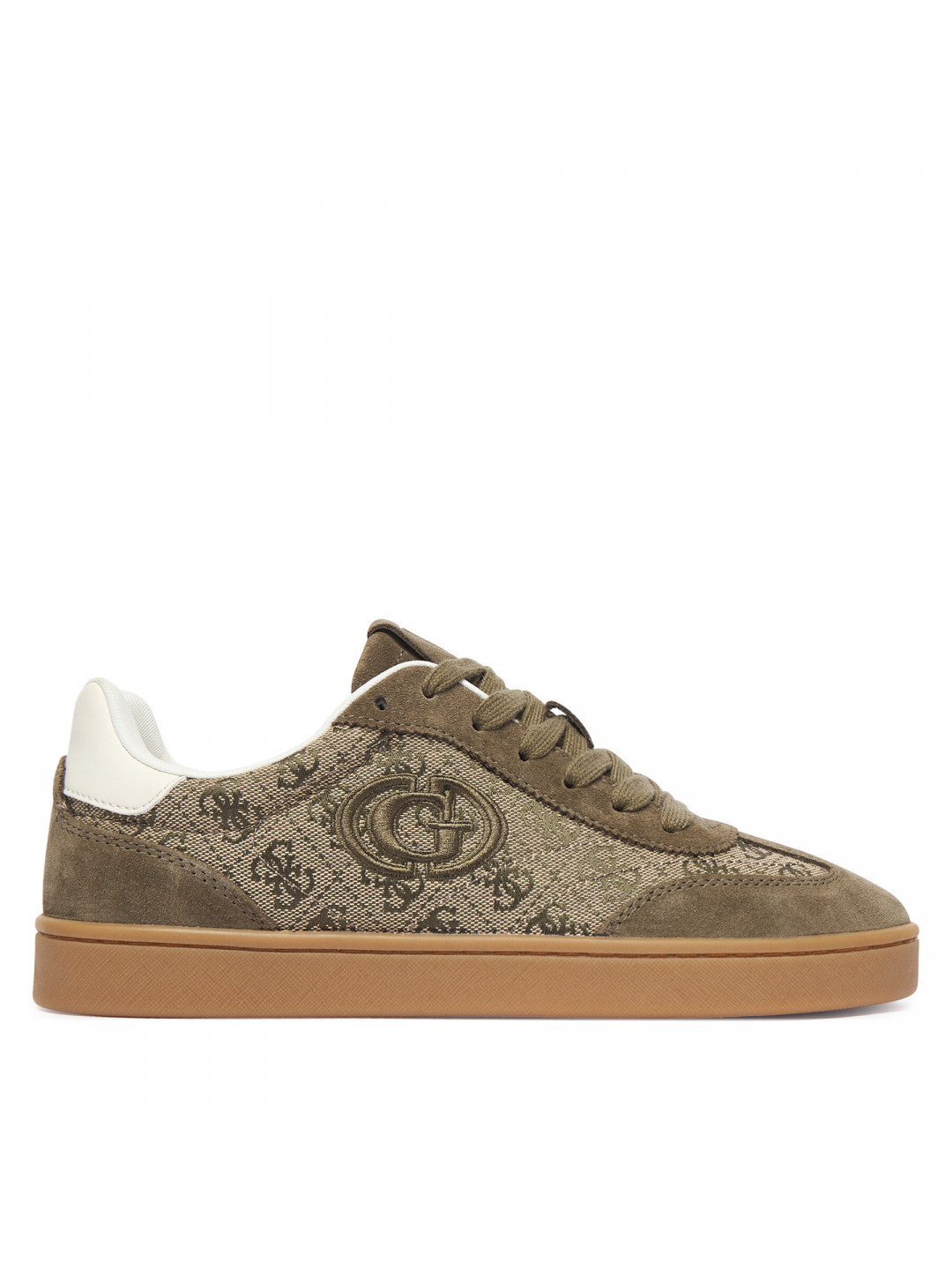Sneakersy Guess FLTJAC LEA12 Khaki